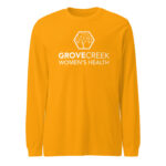 GCWH Unisex Long Sleeve Tee white logo - Image 57