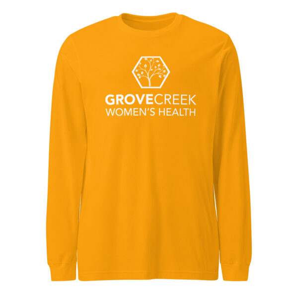GCWH Unisex Long Sleeve Tee white logo - Image 57