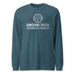 GCWH Unisex Long Sleeve Tee white logo - Image 37