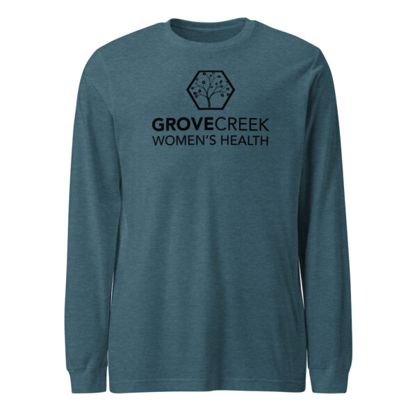 GCWH Unisex Long Sleeve Tee Black Logo - Image 2