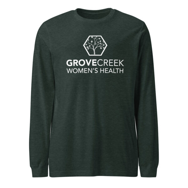 GCWH Unisex Long Sleeve Tee white logo - Image 21