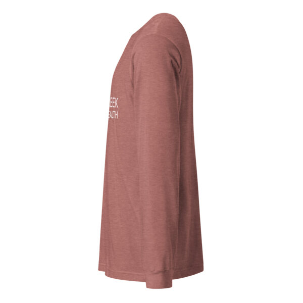 GCWH Unisex Long Sleeve Tee white logo - Image 51