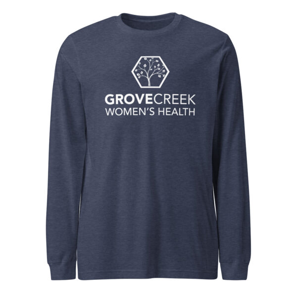 GCWH Unisex Long Sleeve Tee white logo - Image 33