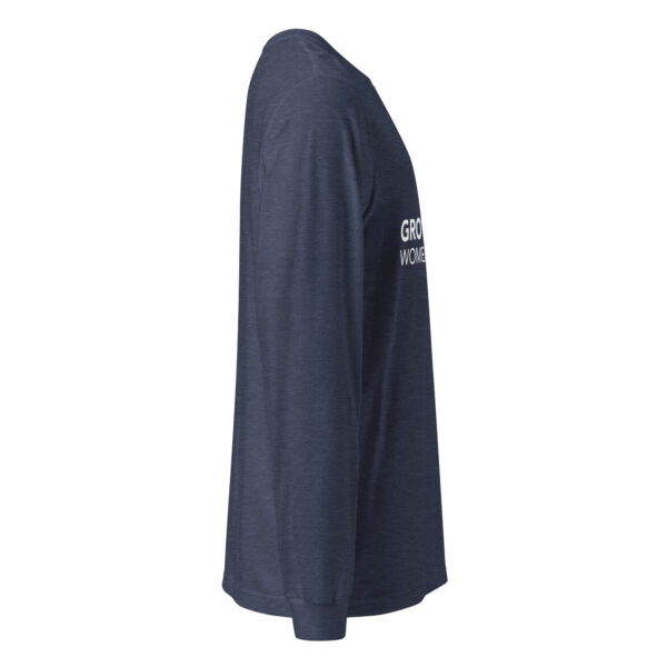 GCWH Unisex Long Sleeve Tee white logo - Image 34