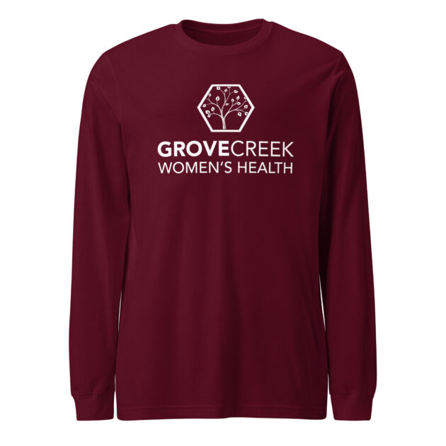 GCWH Unisex Long Sleeve Tee white logo
