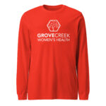 GCWH Unisex Long Sleeve Tee white logo - Image 41