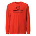 GCWH Unisex Long Sleeve Tee Black Logo - Image 6
