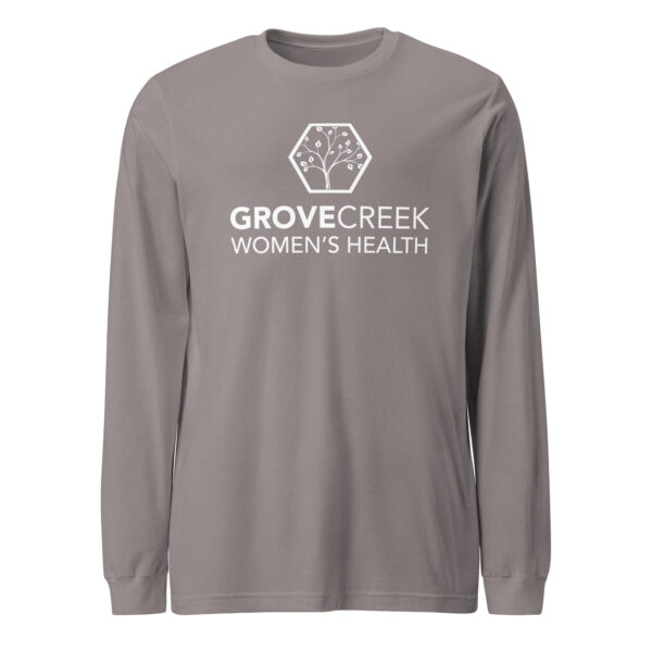 GCWH Unisex Long Sleeve Tee white logo - Image 53