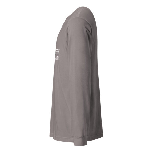 GCWH Unisex Long Sleeve Tee white logo - Image 55