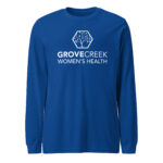 GCWH Unisex Long Sleeve Tee white logo - Image 29