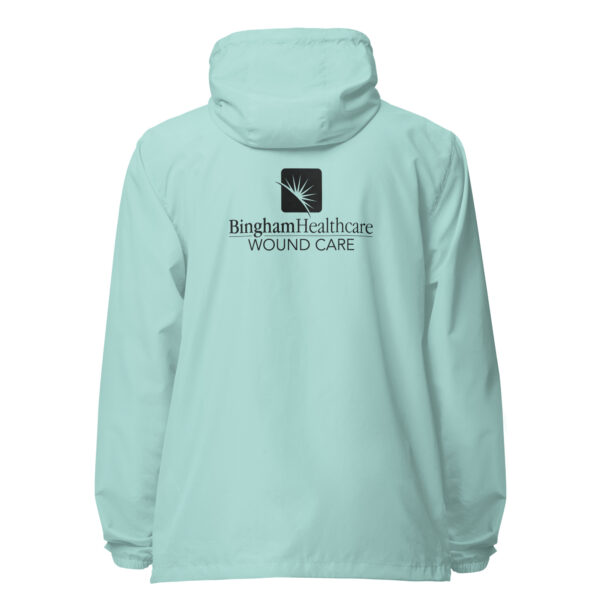 Wound Care Unisex lightweight zip up windbreaker - Image 11