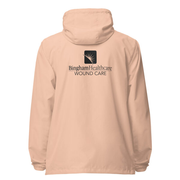 Wound Care Unisex lightweight zip up windbreaker - Image 8