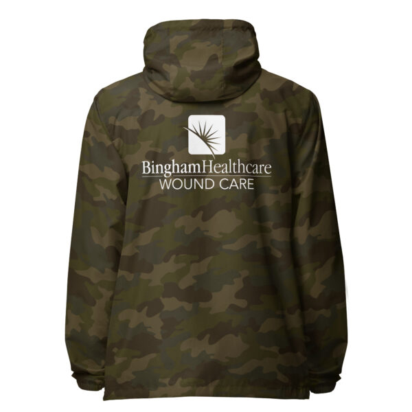 Wound Care Unisex lightweight zip up windbreaker - Image 14