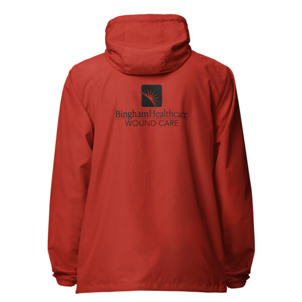 Wound Care Unisex lightweight zip up windbreaker - Image 3
