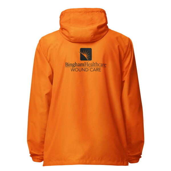 Wound Care Unisex lightweight zip up windbreaker - Image 5