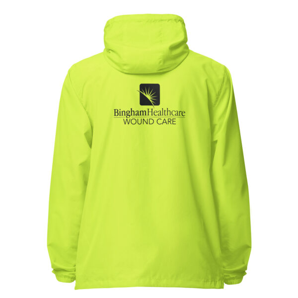 Wound Care Unisex lightweight zip up windbreaker - Image 14