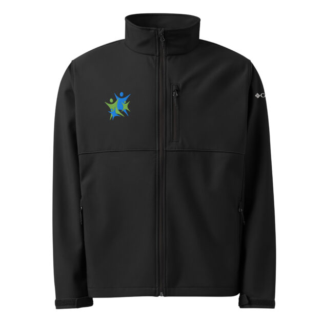 Clifford.Columbia soft shell jacket Color Logo