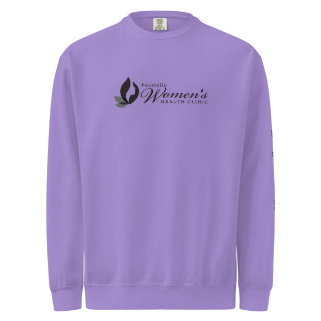 PWHC.Unisex garment-dyed sweatshirt