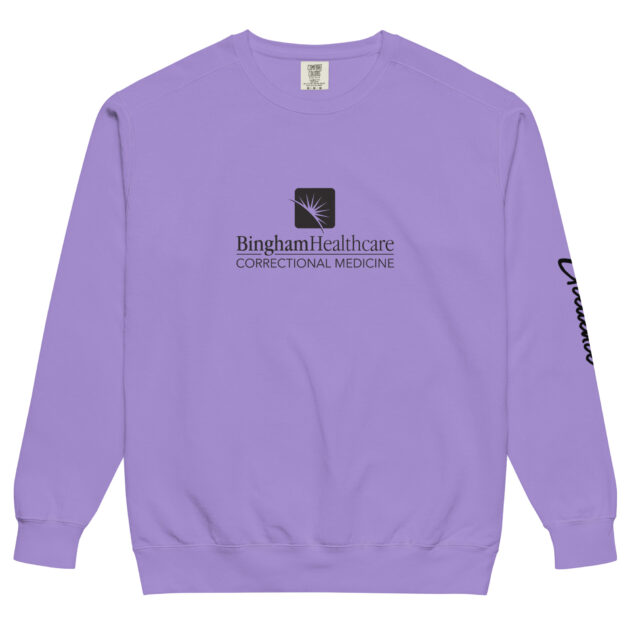 CM.Unisex garment-dyed sweatshirt