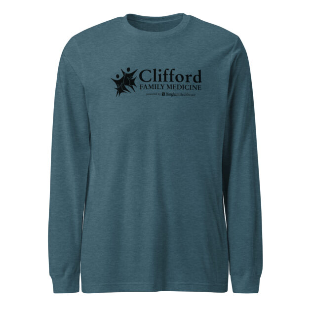 Clifford.Unisex Long Sleeve Tee Black Logo