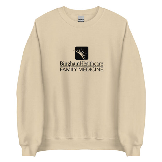 Family Medicine.Unisex Sweatshirt Black Logo