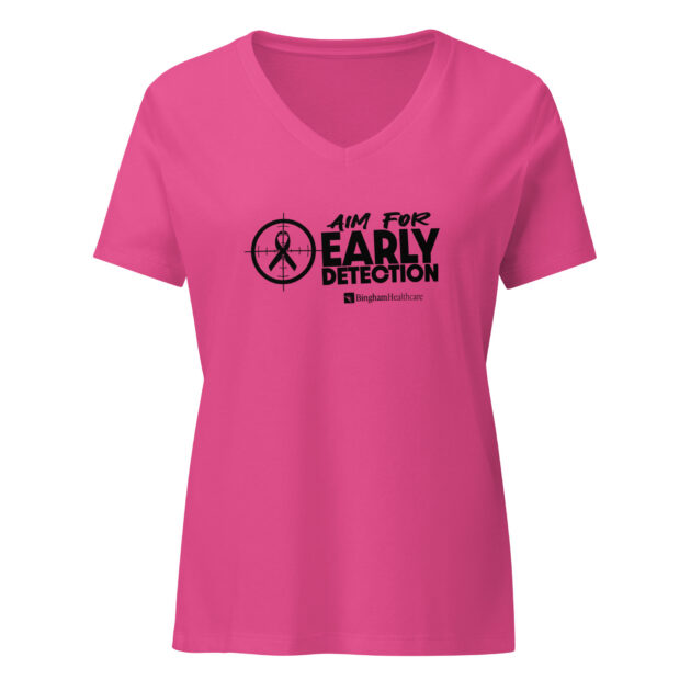 B4B 2026 Women’s relaxed v-neck t-shirt